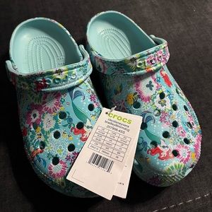 Adult unisex Classic Disney X Vera Bradley Little Mermaid Crocs